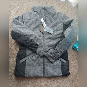NWT Womens Gray and Black Jacket